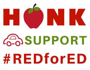 #RedForED Free Printables; TrishSutton.com