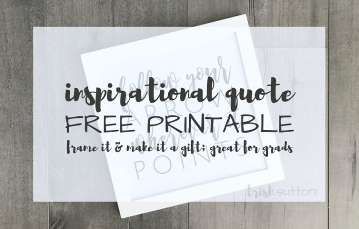 Graduation Quote Printable | Celebration Decor and Gift for Grads