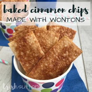 Baked Cinnamon Chips Recipe