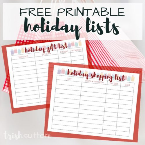 Free Printables Archives - Page 5 of 9 - Trish Sutton