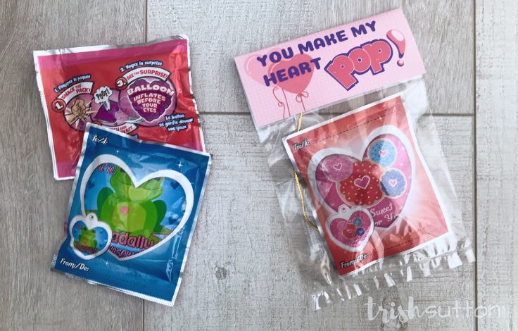 Wack-A-Pack Valentine Printable | You Make My Heart Pop TrishSutton.com