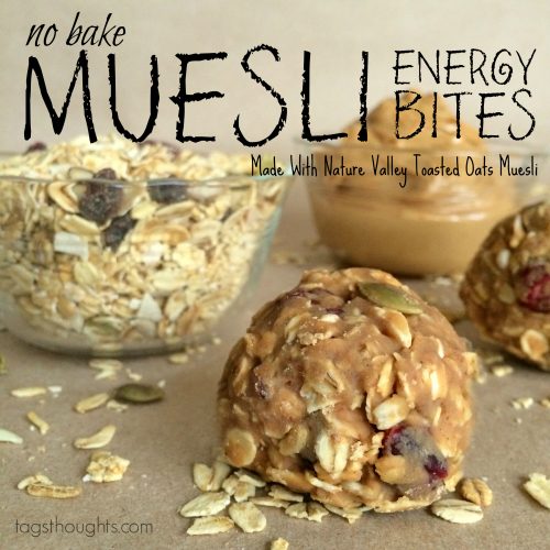 No Bake Muesli Energy Bites