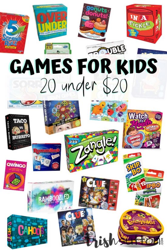 Best Games for Kids 20 Board and Card Games Under 20