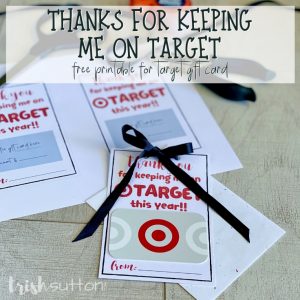 Teacher appreciation thank you note to attach to a target gift card.