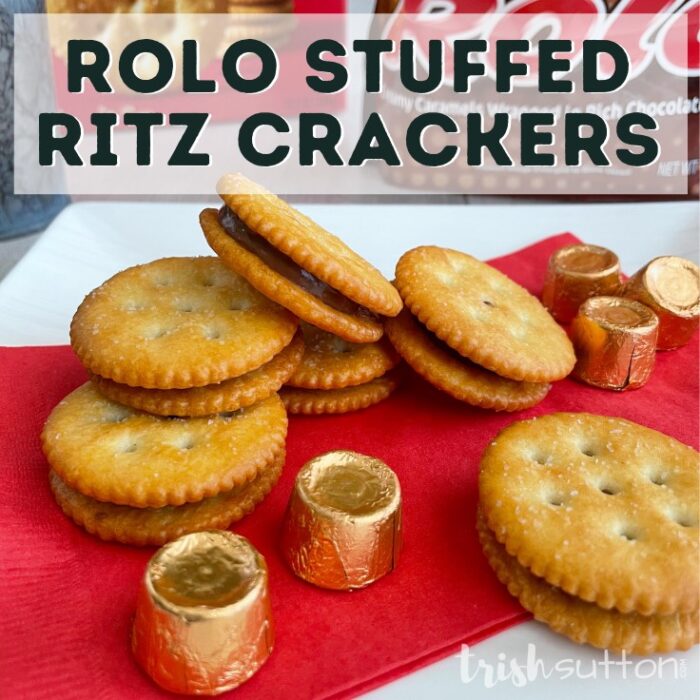Together the combination of Rolo and Ritz create a perfectly blended Sweet and Salty Treat.