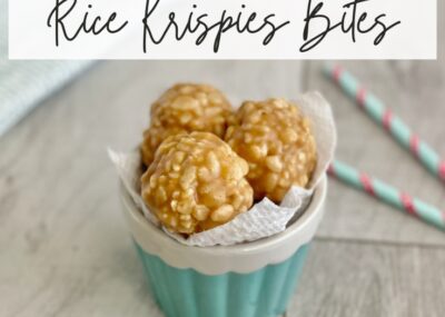 Create amazingly tasty bites of crisp peanut butter goodness in just minutes with this Peanut Butter Rice Krispies Bites Recipe.