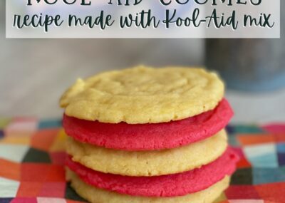 Create colorful and flavorful cookies with this simple Kool-Aid Cookies Recipe. Kool-Aid man and kid approved, "OH YEAH!"