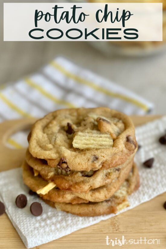 Potato Chip Cookies Recipe Made With Chocolate Chips