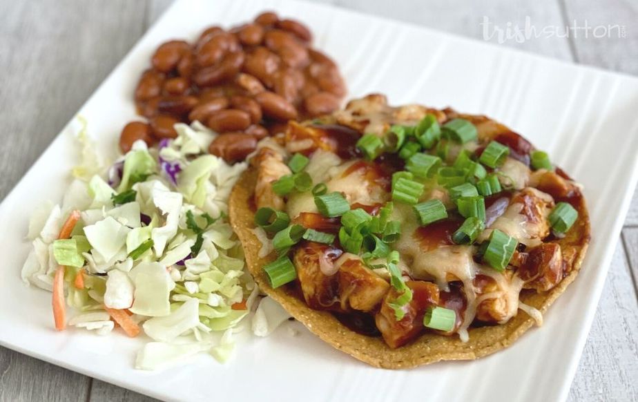 BBQ Chicken Tostadas Recipe | Simple 20 Minute Meal