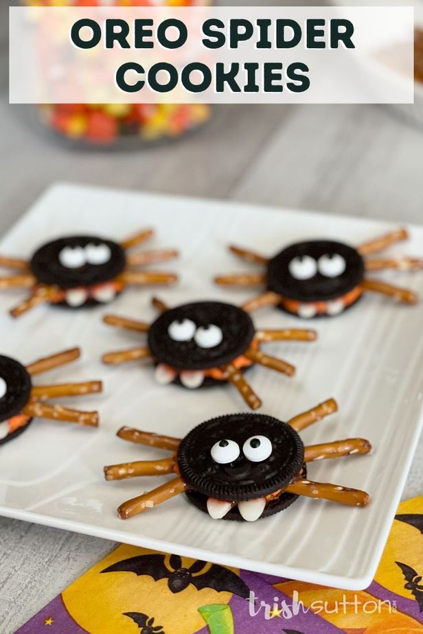 OREO Spider Cookies Spooky Halloween Treats