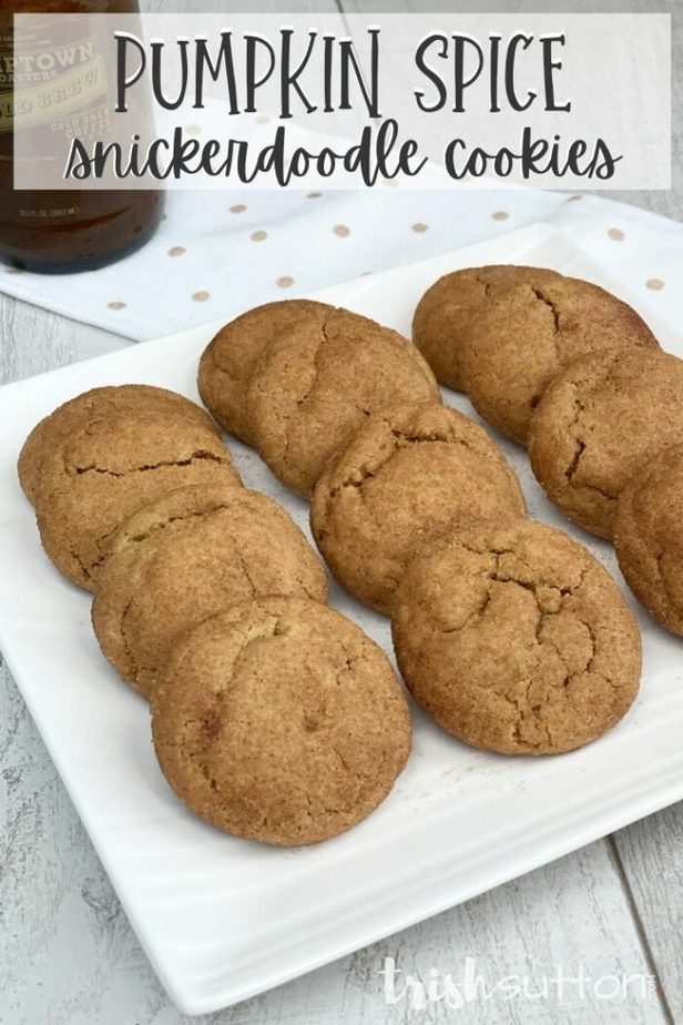 Pumpkin Spice Snickerdoodle Cookies Recipe