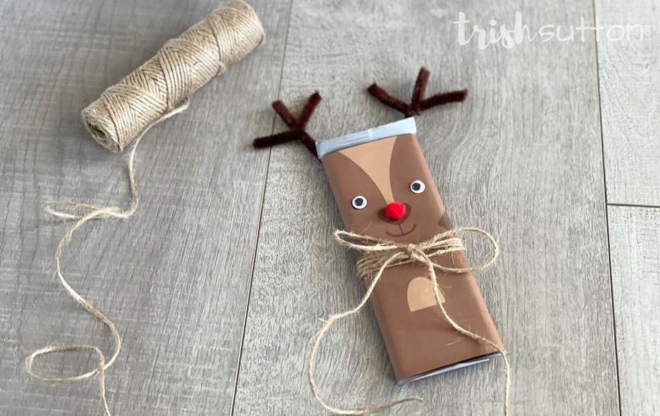 Reindeer Candy Bar Free Printable Gift Wrappers