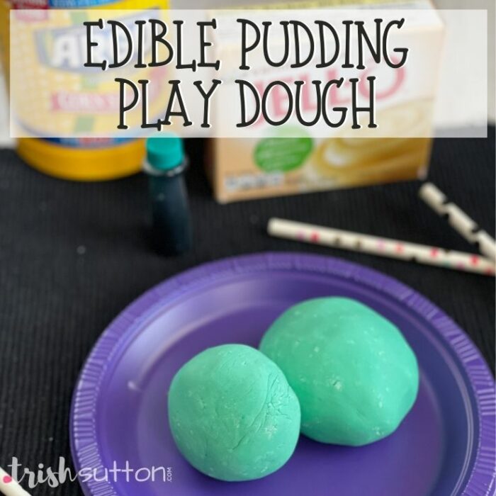 Edible Pudding Play Dough | 4 Ingredient Recipe
