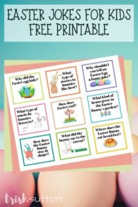 Easter Jokes for Kids Free Printable